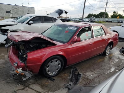 1G6KE57Y7YU****** 2000 Cadillac Deville