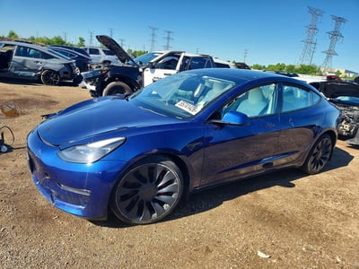 5YJ3E1EC7NF****** 2022 Tesla Model 3