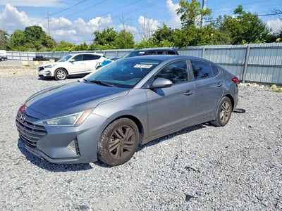 KMHD84LF7KU****** 2019 Hyundai Elantra
