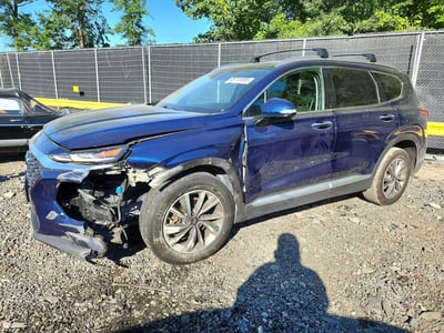 5NMS3CAD2LH****** 2020 Hyundai Santa Fe