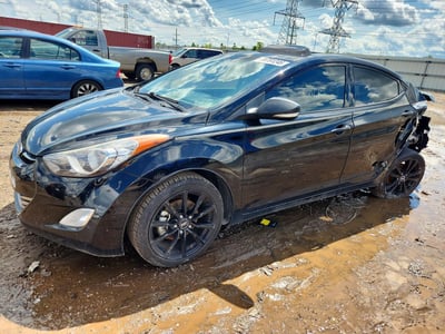 KMHDH4AE0DU****** 2013 Hyundai Elantra