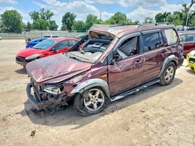 5FNYF18797B****** 2007 Honda Pilot