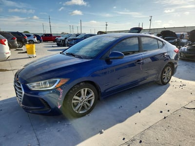 5NPD84LF2JH****** 2018 Hyundai Elantra
