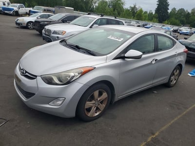 KMHDH4AE3DU****** 2013 Hyundai Elantra