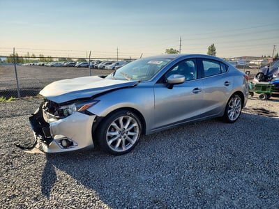 JM1BM1V37E1****** 2014 Mazda 3