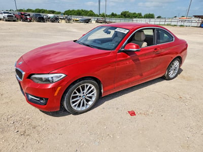 WBA1F9C5XGV****** 2016 BMW 2 Series