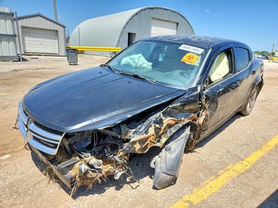1C3CDZAB1CN****** 2012 Dodge Avenger