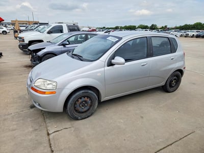 KL1TD66666B****** 2006 Chevrolet Aveo
