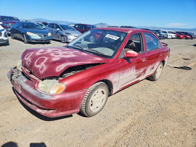 KNAFB1211Y5****** 2000 Kia Sephia