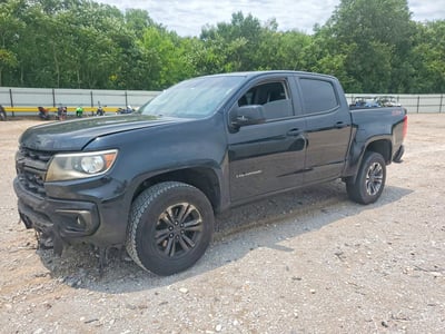 1GCGTDEN0M1****** 2021 Chevrolet Colorado