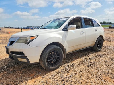 2HNYD2H43AH****** 2010 Acura MDX