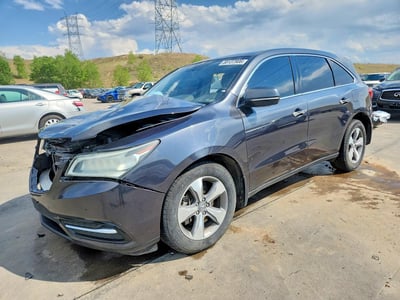 5FRYD4H26EB****** 2014 Acura MDX