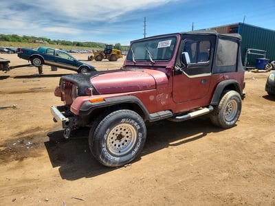 1J4FY19P9RP****** 1994 Jeep Wrangler