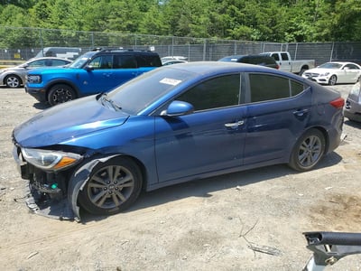 5NPD84LF2HH****** 2017 Hyundai Elantra