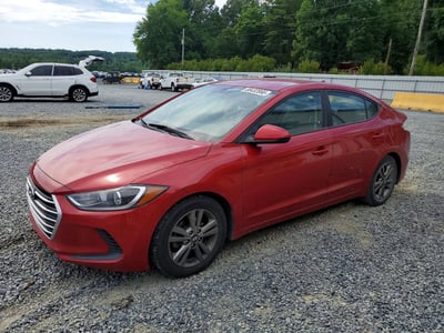 5NPD84LF1JH****** 2018 Hyundai Elantra