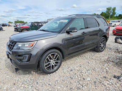 1FM5K8GT9GG****** 2016 Ford Explorer