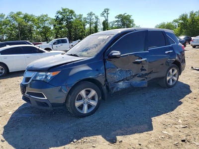 2HNYD2H21BH****** 2011 Acura MDX