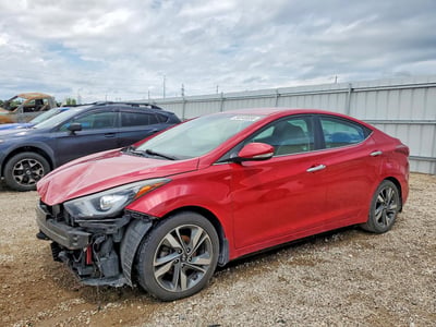 KMHDH4AE0FU****** 2015 Hyundai Elantra