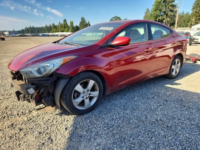 5NPDH4AEXDH****** 2013 Hyundai Elantra