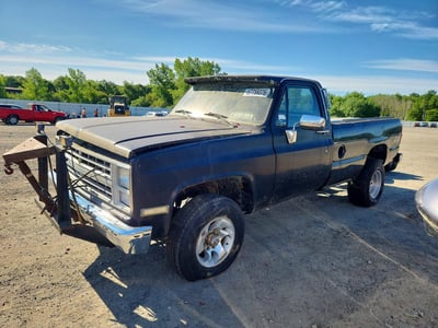 2GCUC14HXF1****** 1986 Chevrolet C10