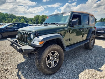 1C4HJXDG6LW****** 2020 Jeep Wrangler