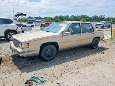 1G6CD5182H4****** 1987 Cadillac Deville