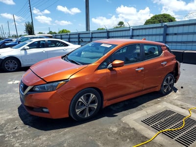 1N4AZ1CV0MC****** 2021 Nissan Leaf
