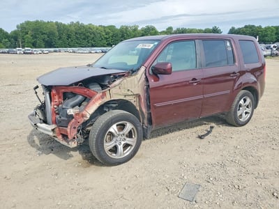 5FNYF3H71EB****** 2014 Honda Pilot