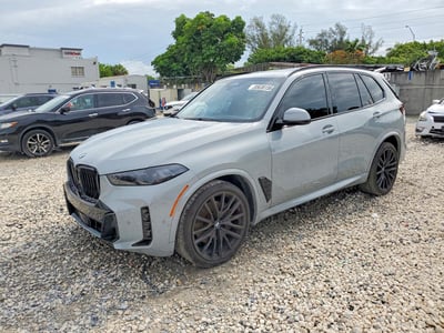 5UX23EU07S9****** Salvage and Wrecked 2025 BMW X5 in Miami North