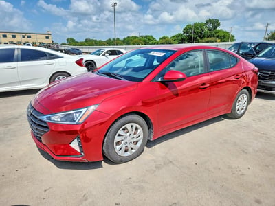KMHD74LF3KU****** 2019 Hyundai Elantra