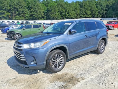 5TDKZRFH8KS****** 2019 Toyota Highlander