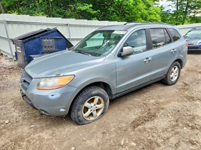 5NMSG73D88H****** 2008 Hyundai Santa Fe