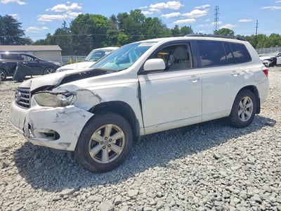 5TDBK3EH1AS****** 2010 Toyota Highlander