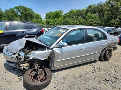 2HGES26843H****** 2003 Honda Civic