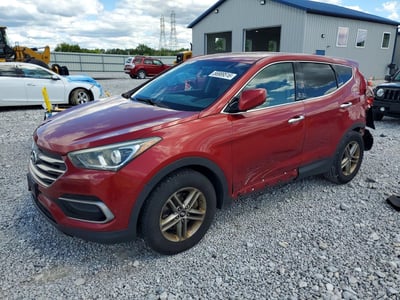 5XYZT3LB6HG****** 2017 Hyundai Santa Fe