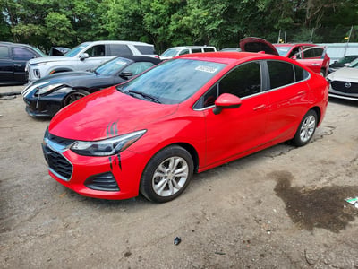 1G1BE5SM9K7****** 2019 Chevrolet Cruze