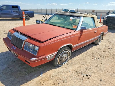 1CSBC55C6DG****** 1983 Chrysler LeBaron