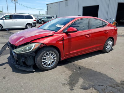 KMHD74LFXHU****** 2017 Hyundai Elantra