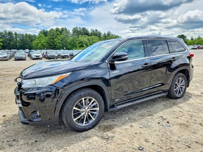 5TDJGRFH3HS****** 2017 Toyota Highlander Hybrid