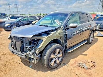 2HNYD2H26CH****** 2012 Acura MDX