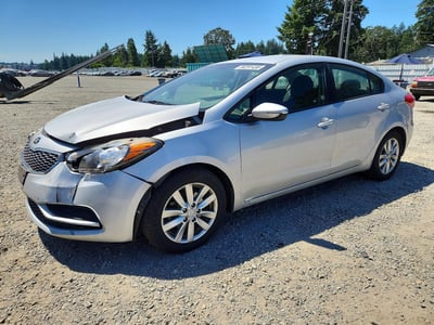 KNAFX4A65G5****** 2016 Kia Forte