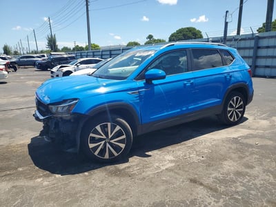 3VVEX7B23PM****** Salvage and Wrecked 2023 Volkswagen Taos in Miami Central