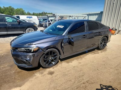 2HGFE2F57NH****** 2022 Honda Civic
