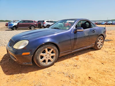 WDBKK49FX1F****** 2001 Mercedes-Benz SLK-Class