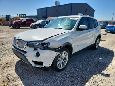 5UXWX9C37H0****** 2017 BMW X3