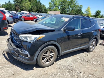 5XYZU3LB2HG****** 2017 Hyundai Santa Fe