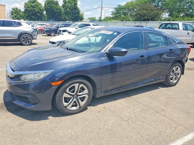 2HGFC2F52JH****** 2018 Honda Civic