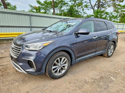 KM8SMDHF2HU****** 2017 Hyundai Santa Fe