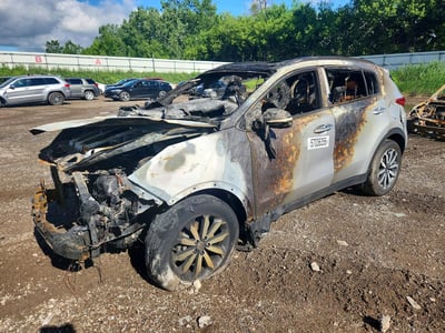 KNDPNCAC2K7****** 2019 Kia Sportage