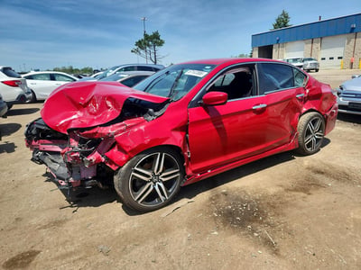 1HGCR2F12HA****** 2017 Honda Accord